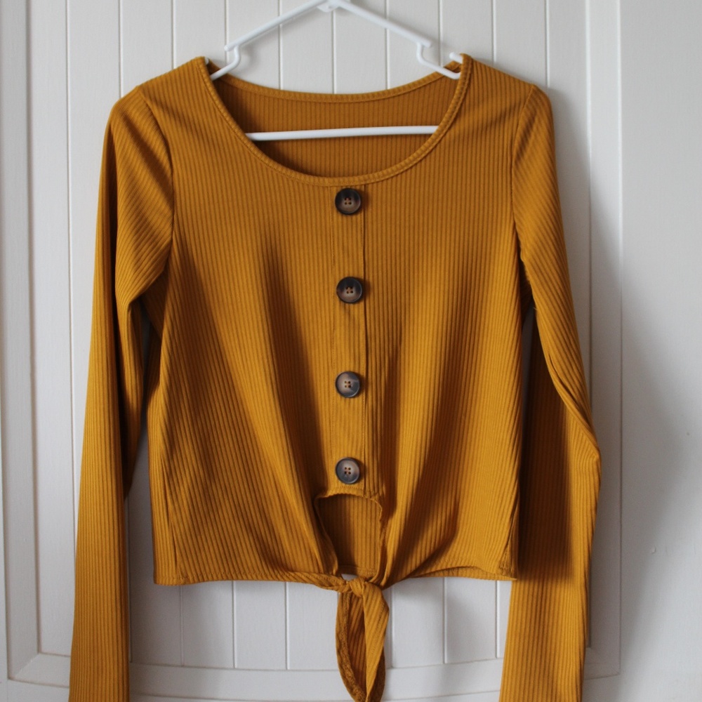 Mustard Long Sleeve Shirt